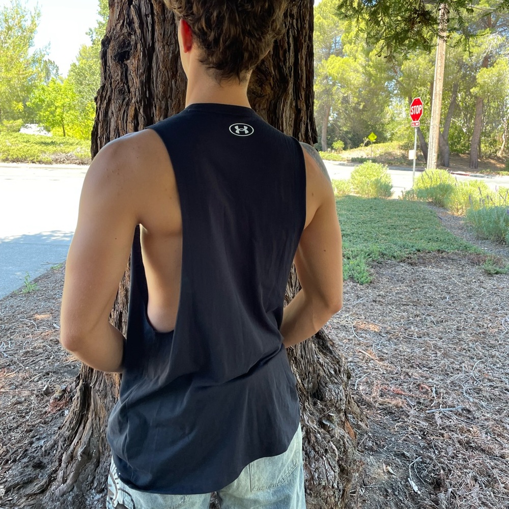 PROJECT ROCK IRON PARADISE UNDER ARMOUR MEN TANK TOP DWAYNE JOHNSON SLEEVELESS X - Picture 6 of 16